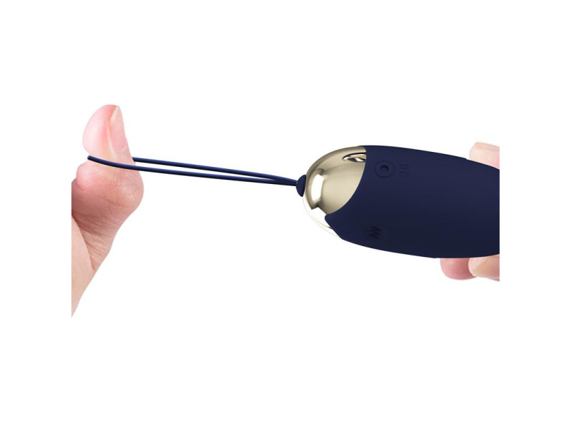 Mina Huevo Vibrador con Control Remoto Pantalla Digital Azul