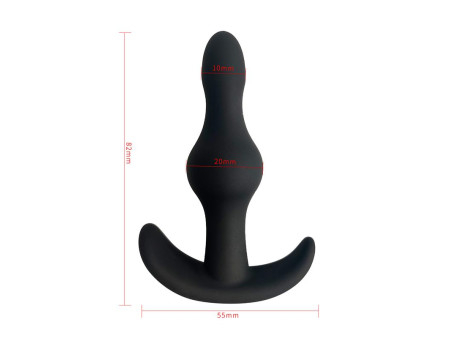 Deen Plug Anal de Silicona Base en Ancla