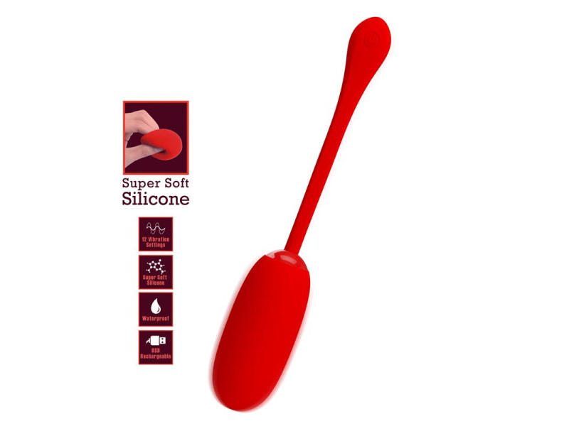 Julius Huevo Vibrador Rojo Julius Huevo Vibrador Rojo
