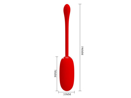 Julius Huevo Vibrador Rojo Julius Huevo Vibrador Rojo