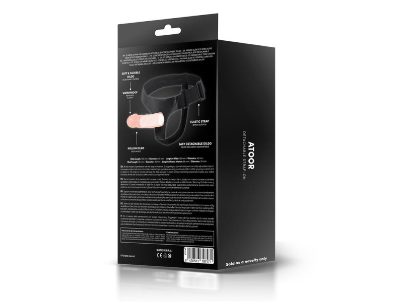 Atoor Arnes con Dildo Hueco Desmontable