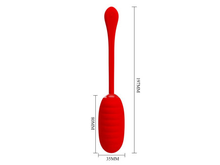 Kirk Huevo Vibrador Rojo Kirk Huevo Vibrador Rojo