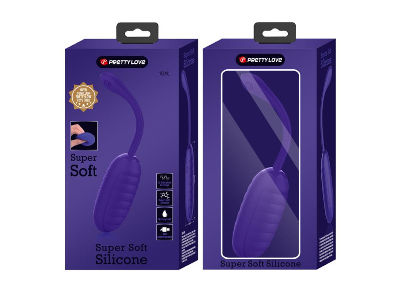 Kirk Huevo Vibrador Violeta