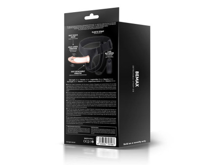 Bemax Arnes con Dildo Hueco Desmontable Vibracion y Control Remoto Bemax Arnes con Dildo Hueco Desmontable Vibracion y Control Remoto