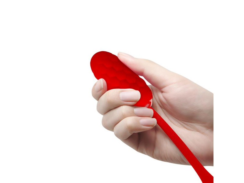Marina Huevo Vibrador Rojo