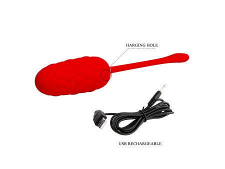 Marina Huevo Vibrador Rojo Marina Huevo Vibrador Rojo