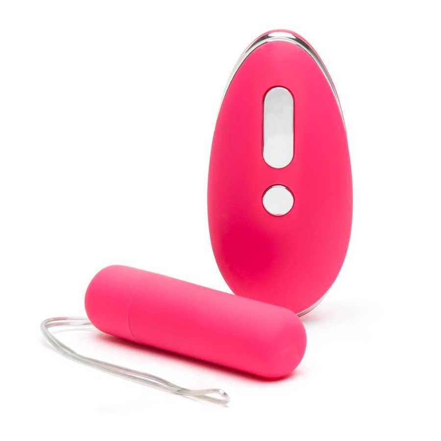 Estimuador Braguita Grande Control Remoto USB Rosa