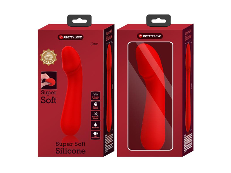 Cetus Vibrador Rojo