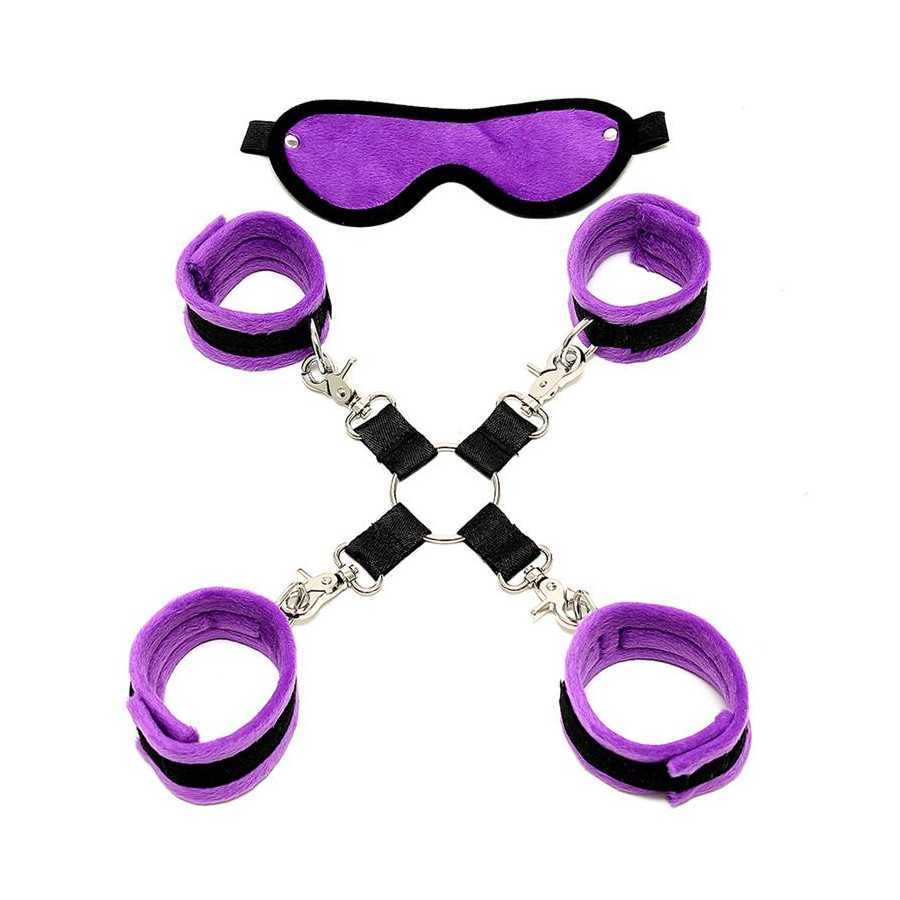 Rimba Bondage Play Set de Bondage Color Purpura