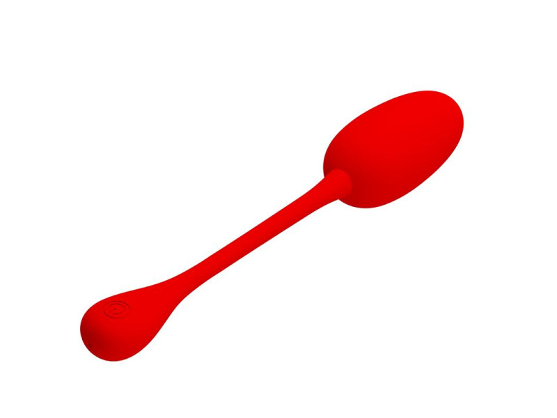 Knucker Huevo Vibrador Rojo