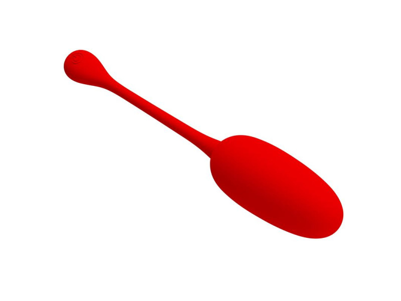 Knucker Huevo Vibrador Rojo