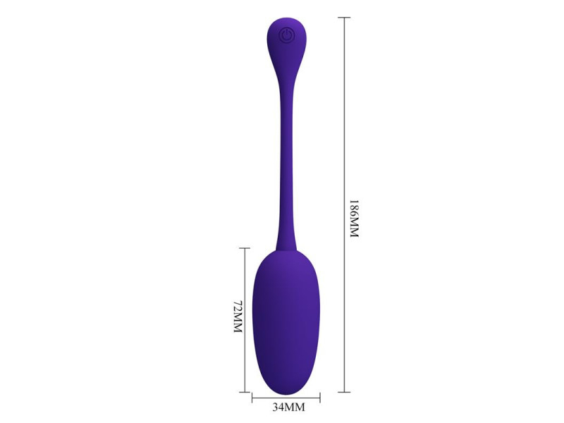 Knucker Huevo Vibrador Purpura