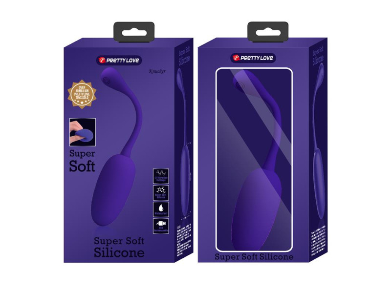 Knucker Huevo Vibrador Purpura