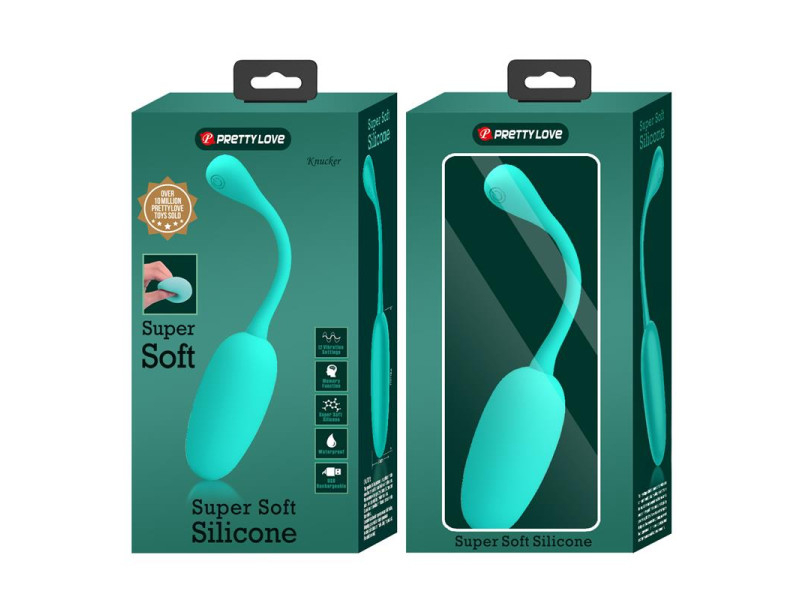 Knucker Huevo Vibrador Verde