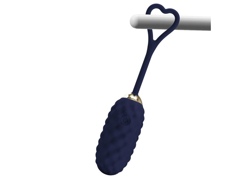 Vivian Huevo Vibrador con Control Remoto con Pantalla Digital Azul