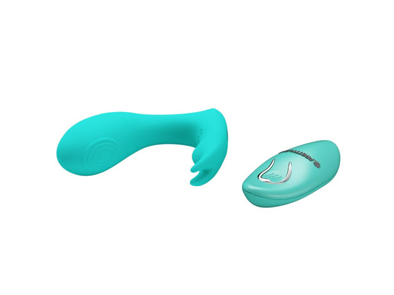 Idabelle Estimulador con Vibracion y Pulsacion con Control Remoto
