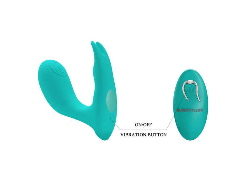 Idabelle Estimulador con Vibracion y Pulsacion con Control Remoto