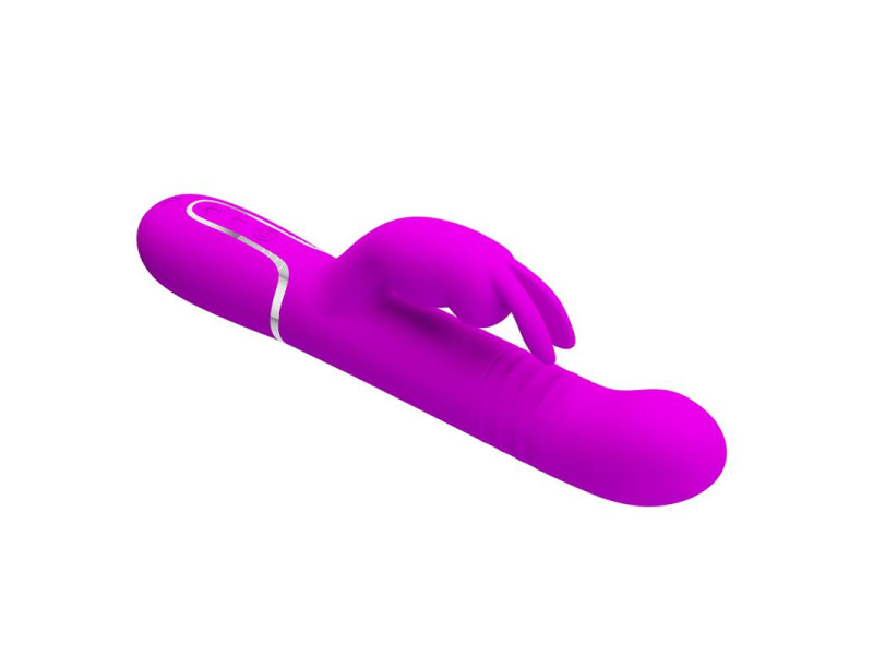 Coale Vibrador con Bolas Rotatorias y Up and Down USB