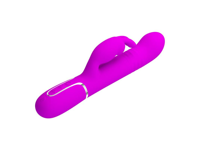 Coale Vibrador con Bolas Rotatorias y Up and Down USB
