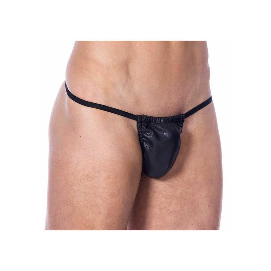 Tanga de Cuero Elastico Talla Unica