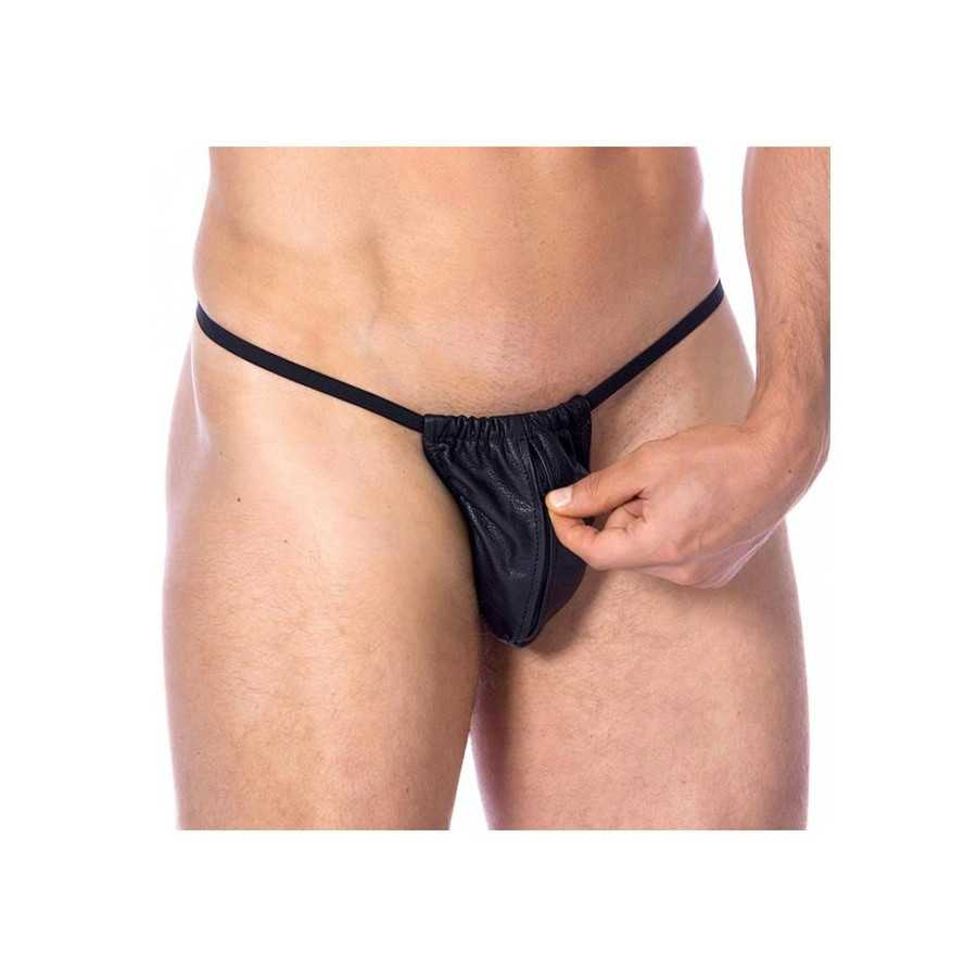 Tanga de Cuero Ajustable Talla Unica