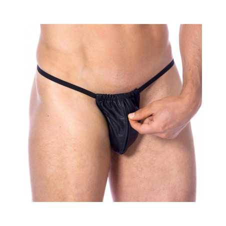 Tanga de Cuero Ajustable Talla Unica