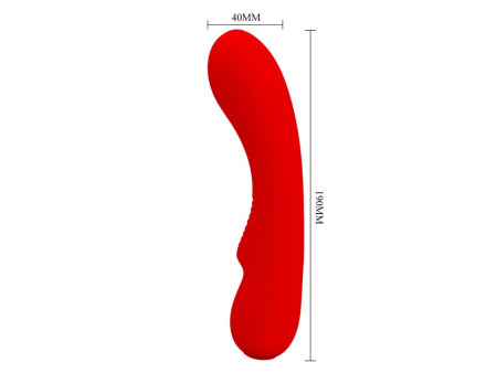 Prescott Vibrasor USB Silicona Rojo
