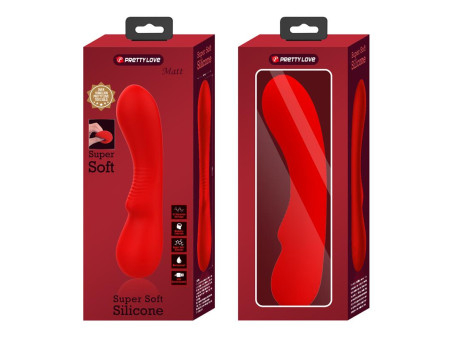 Prescott Vibrasor USB Silicona Rojo
