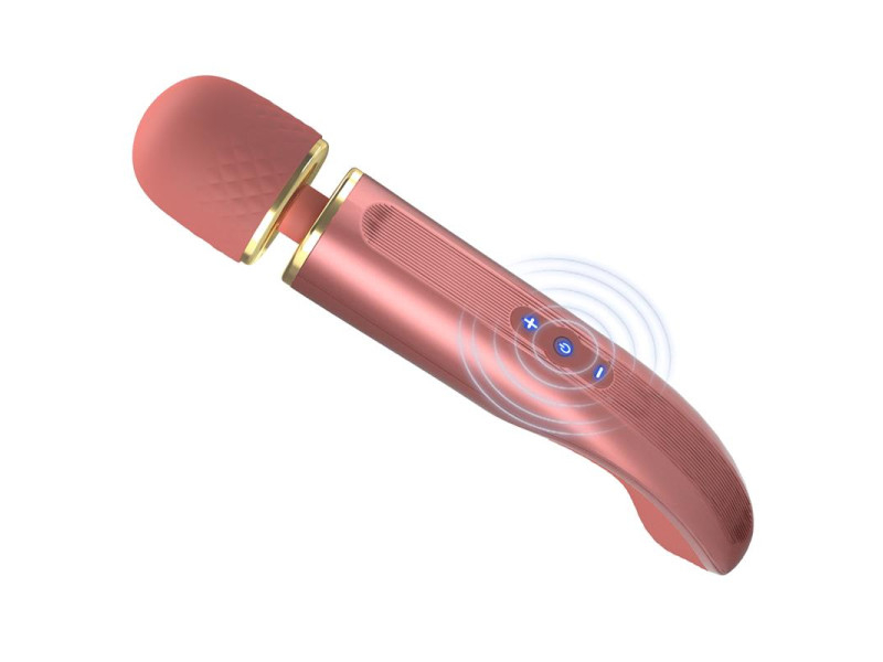 Masajeador USB Silicona Rosa
