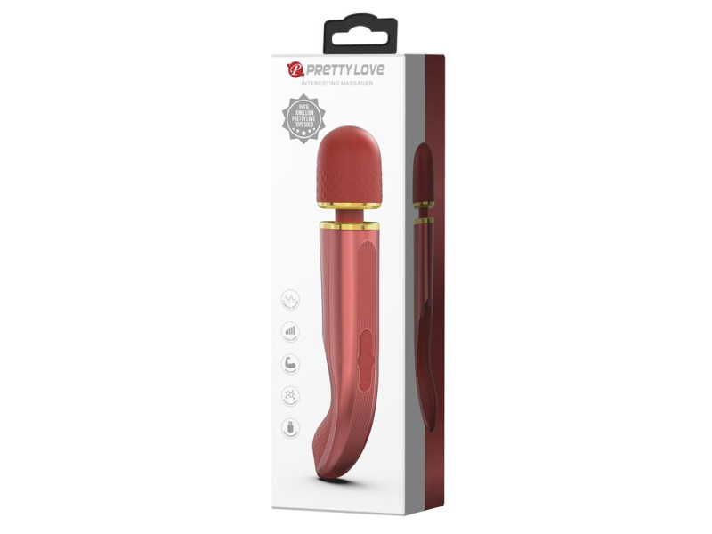 Masajeador USB Silicona Rosa