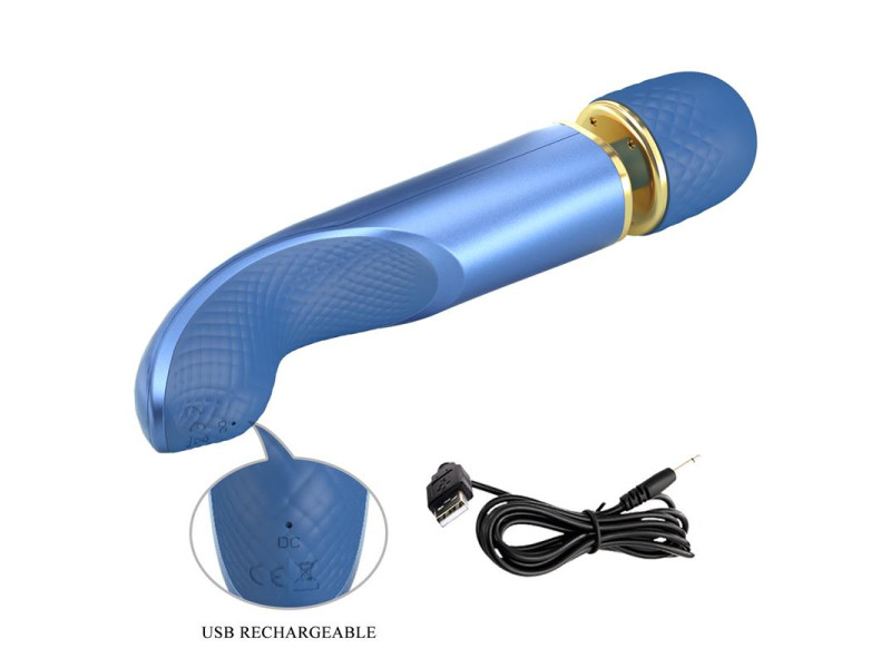 Masajeador USB Silicona Azul