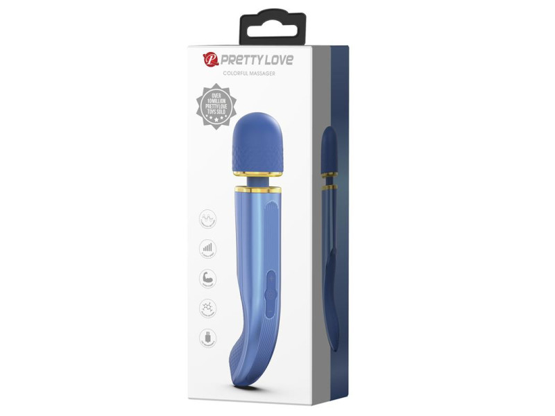 Masajeador USB Silicona Azul