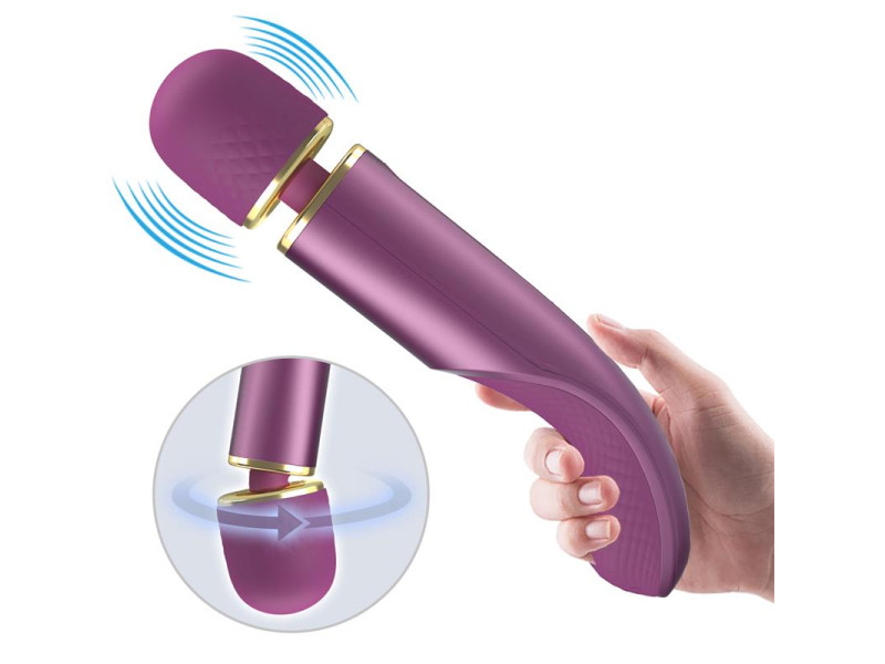 Masajeador USB Silicona Purpura