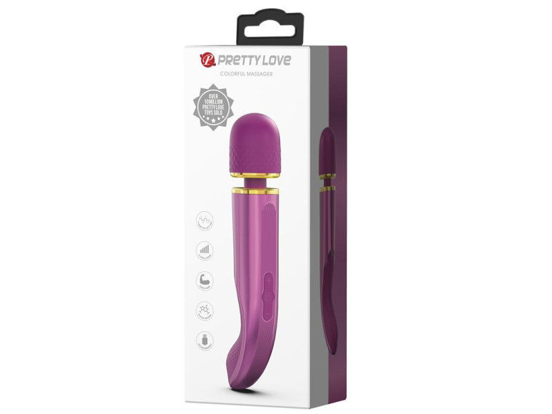 Masajeador USB Silicona Purpura