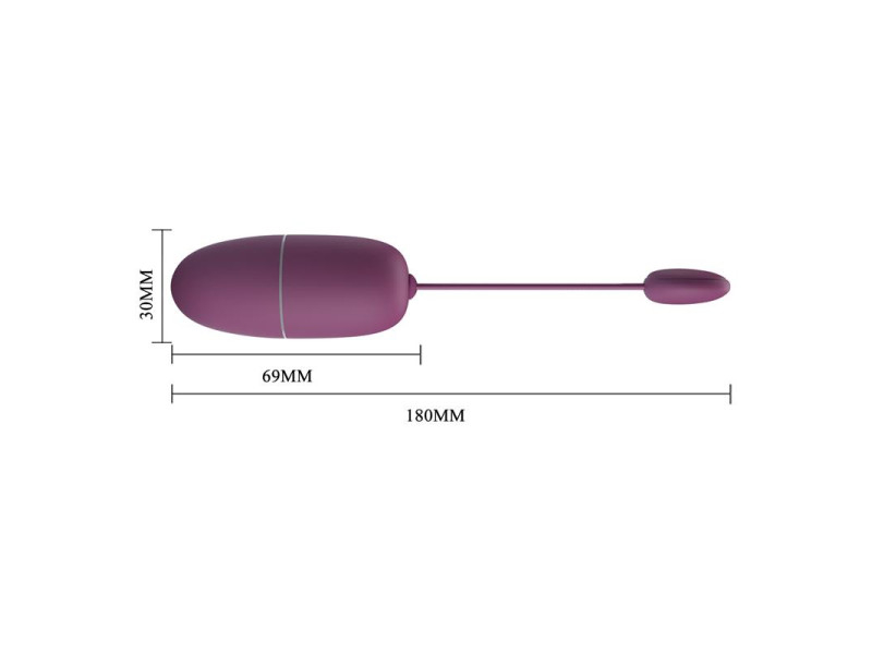 Nymph Huevo Vibrador con APP
