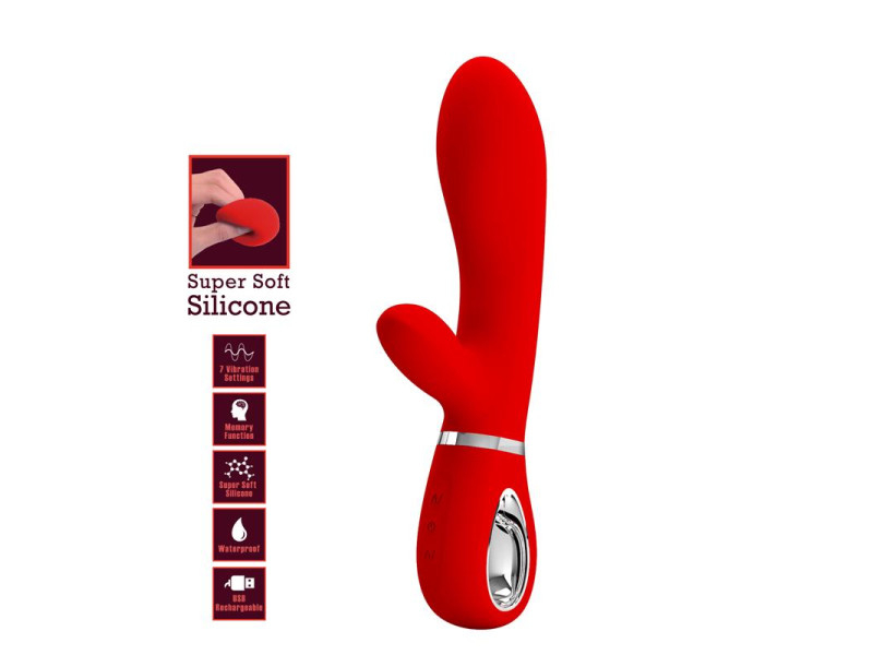 Thomas Vibrador Punto G Rojo