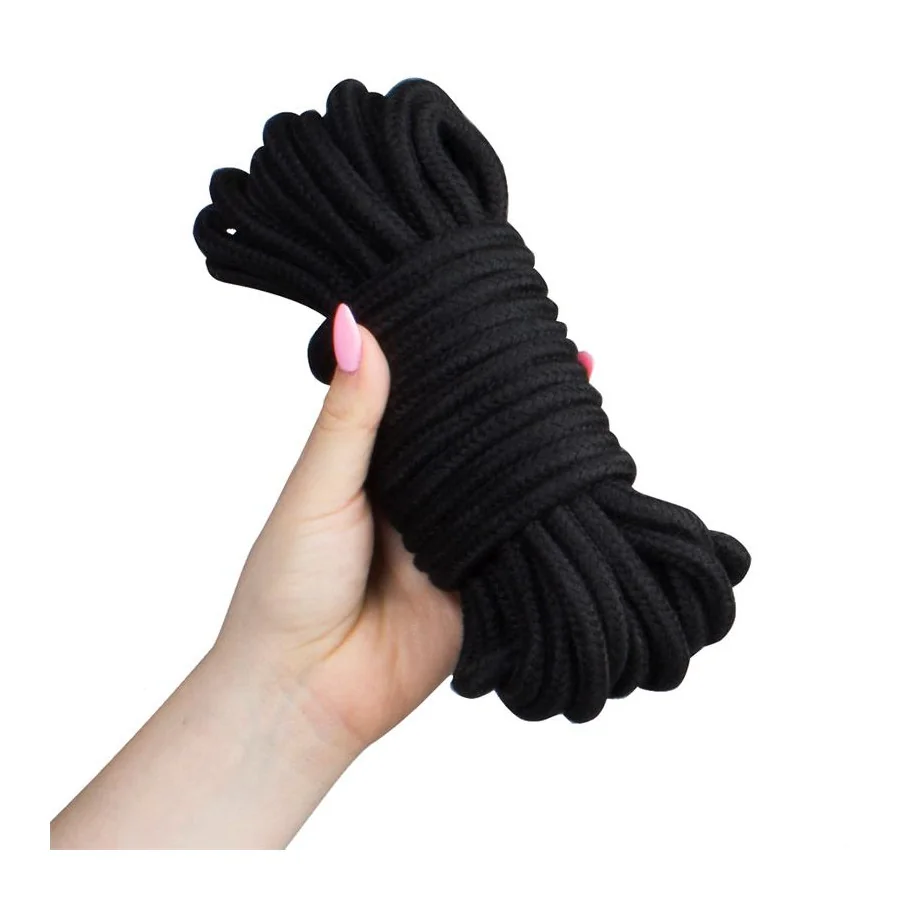 Cuerda Bondage 10 m Negro