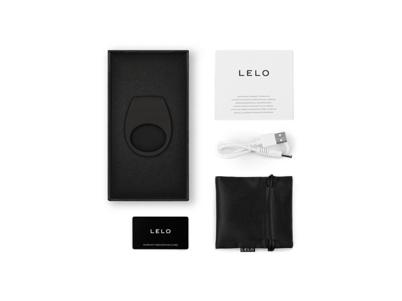 Tor 3 Anillo para Parejas con Lelo APP Black