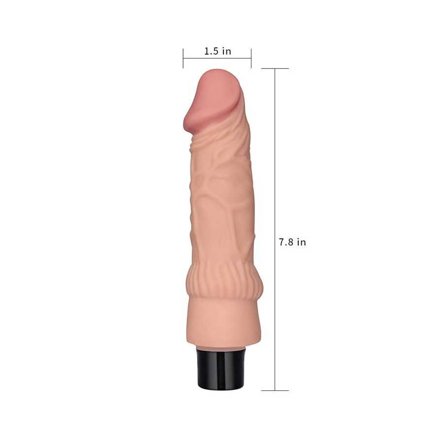 Vibrador Real Softee 78 Natural