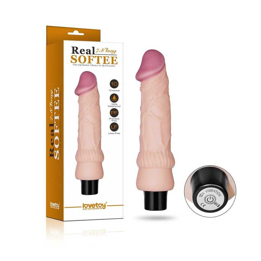 Vibrador Real Softee 78 Natural