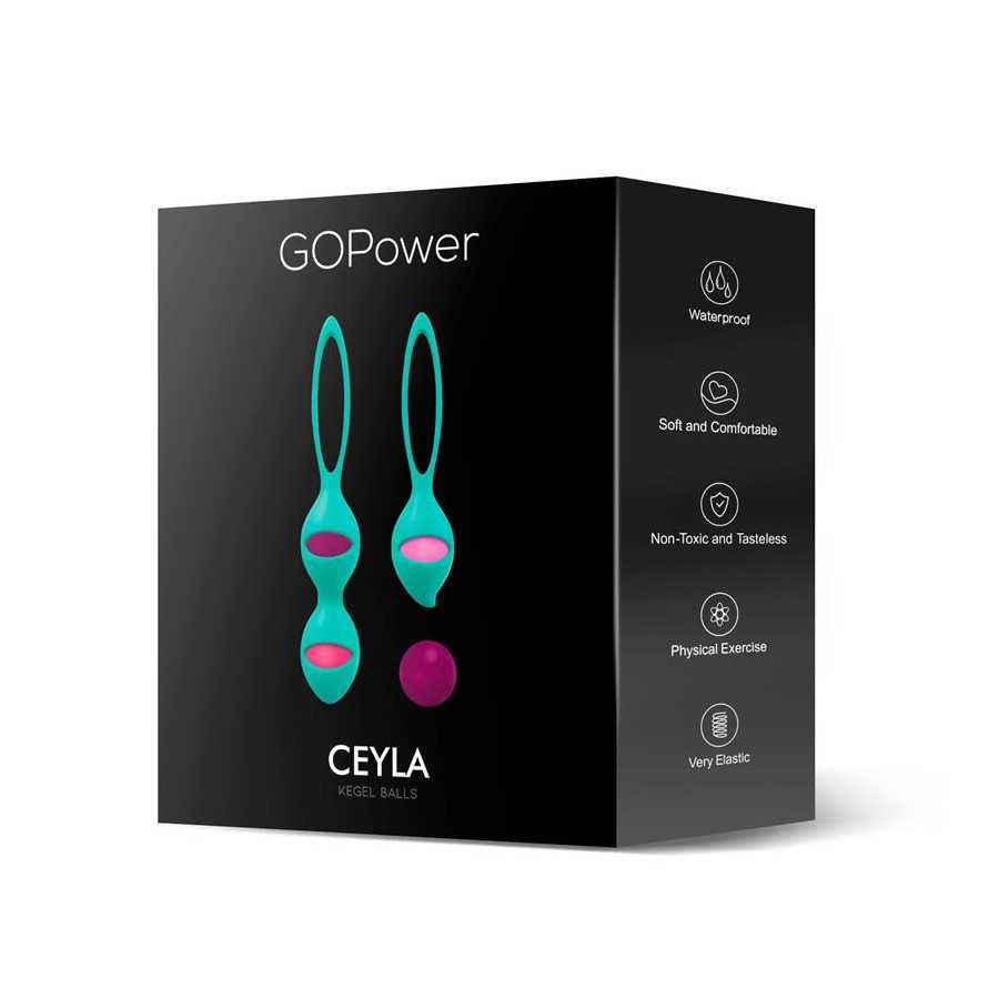 Ceyla Set Bolas Kegel Silicona