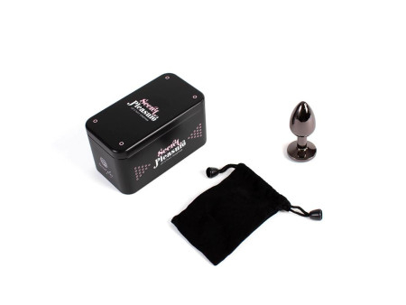 Plug Anal Gunmetal Talla S Plug Anal Gunmetal Talla S