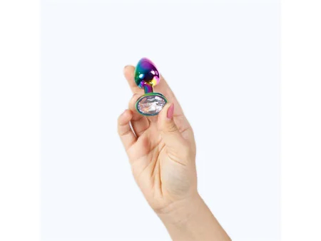 Plug Anal de Metal Rainbow Talla S Plug Anal de Metal Rainbow Talla S