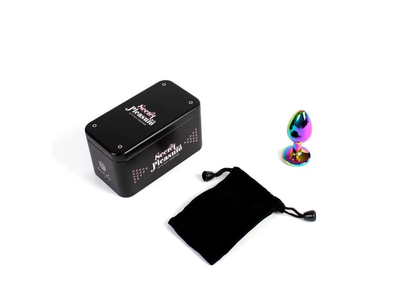 Plug Anal de Metal Rainbow Talla S