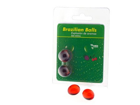 Set 2 Brazilian Balls Aroma de Fresa y Cereza