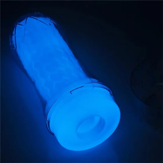 Masturbador Masculino Lumino Luz Azul