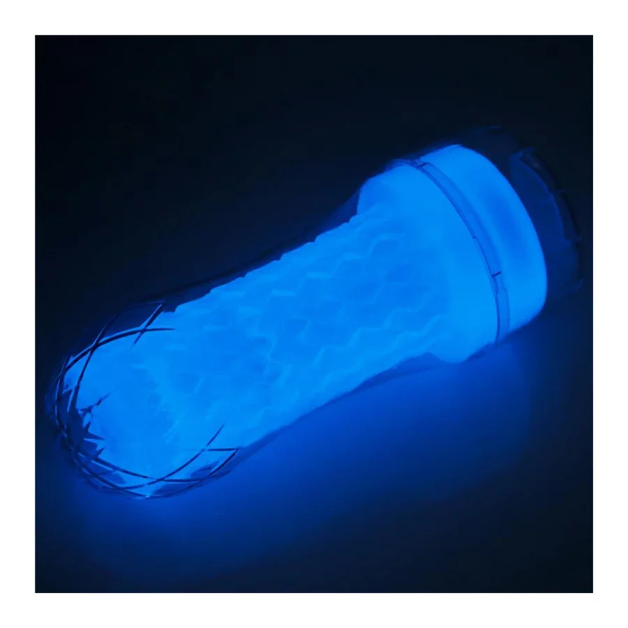 Masturbador Masculino Lumino Luz Azul