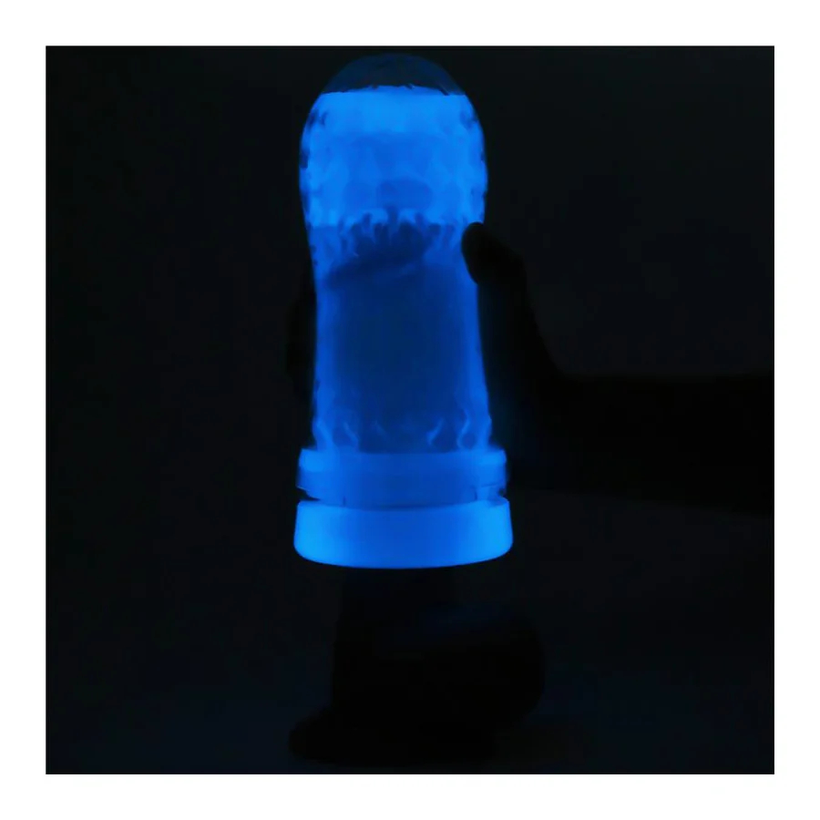 Masturbador Masculino Lumino Luz Azul