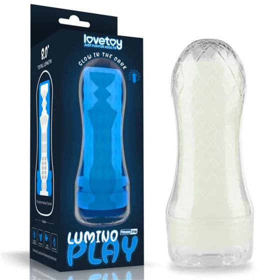 Masturbador Masculino Lumino Luz Azul