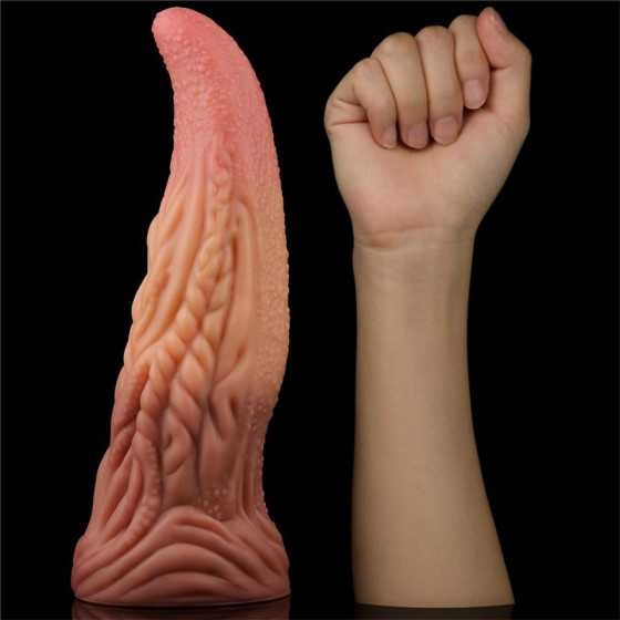 Dildo Tongue 10 Dual Layer